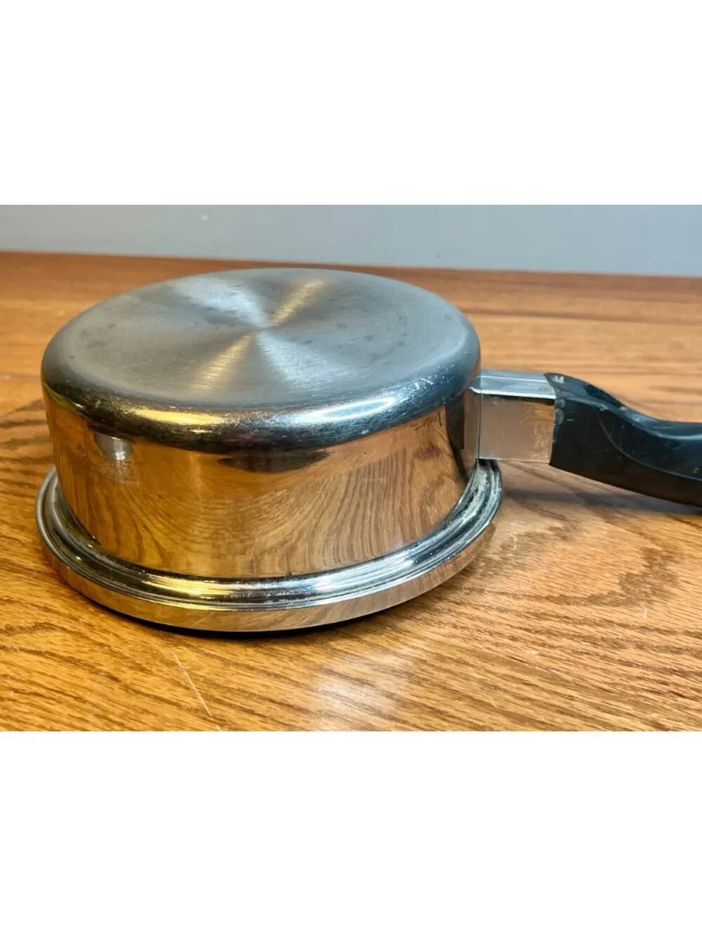 Vintage 1 QT Saladmaster Stainless Steel Saucepan with Vapo Lid, Induction Com